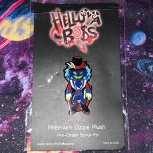 Ozzie Asmodeus Helluva Boss Premium Pin